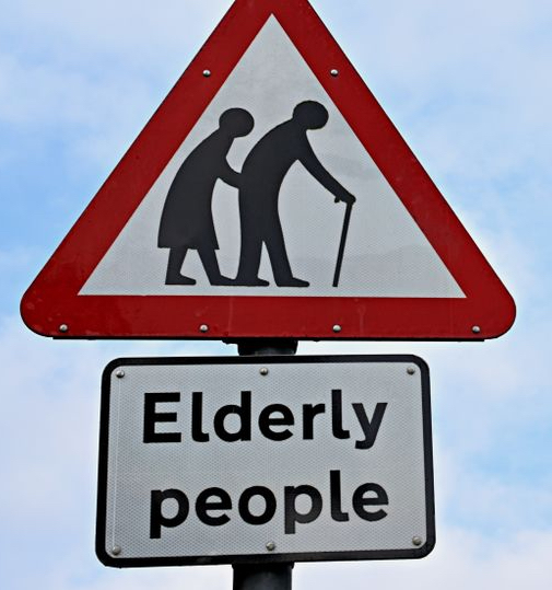 Four in five older people find road sign ageist, survey reveals