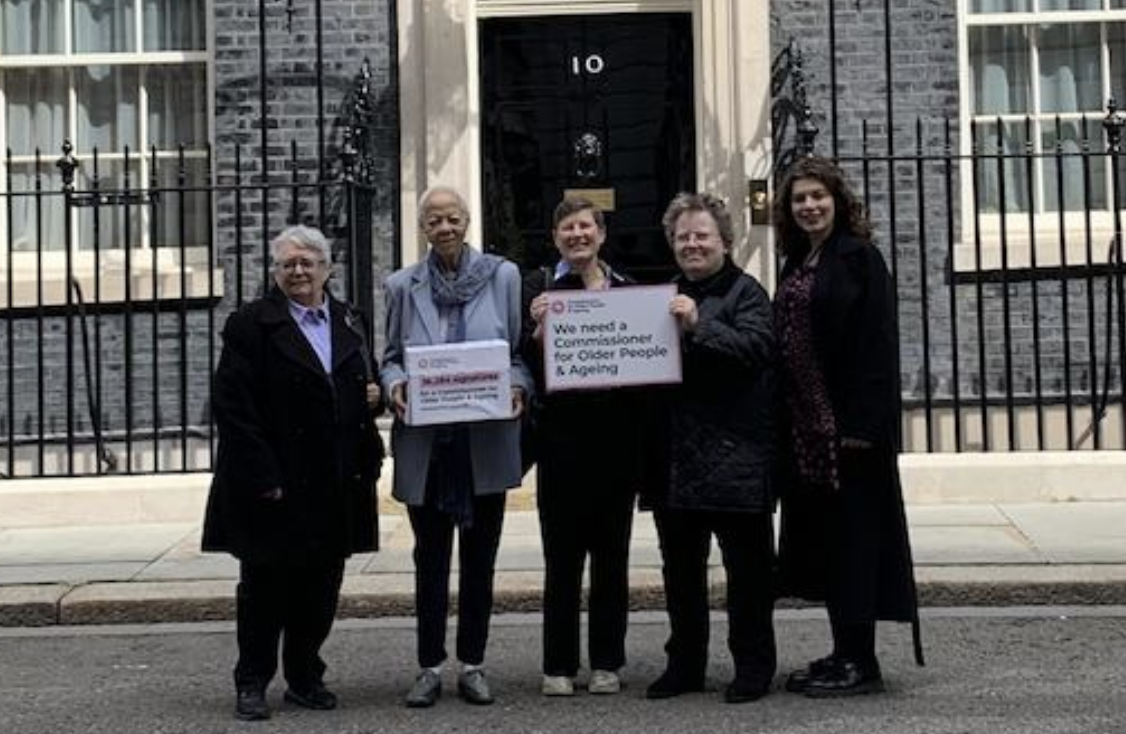Older people take their demand for a Commissioner to Downing Street